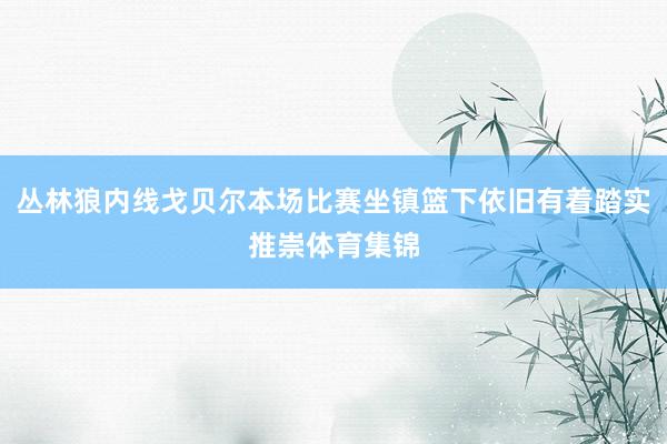 丛林狼内线戈贝尔本场比赛坐镇篮下依旧有着踏实推崇体育集锦